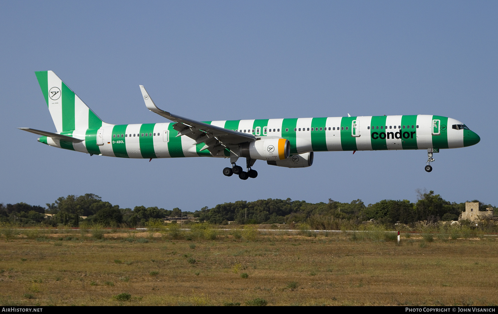 Aircraft Photo of D-ABOL | Boeing 757-330 | Condor Flugdienst | AirHistory.net #588591