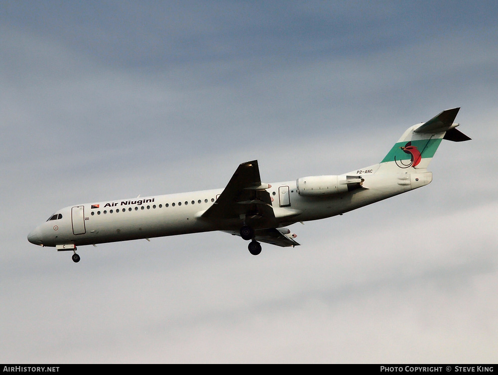 Aircraft Photo of P2-ANC | Fokker 100 (F28-0100) | Air Niugini | AirHistory.net #588607