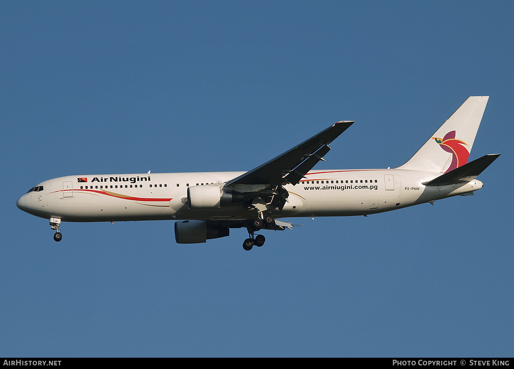 Aircraft Photo of P2-PXW | Boeing 767-383/ER | Air Niugini | AirHistory.net #588608