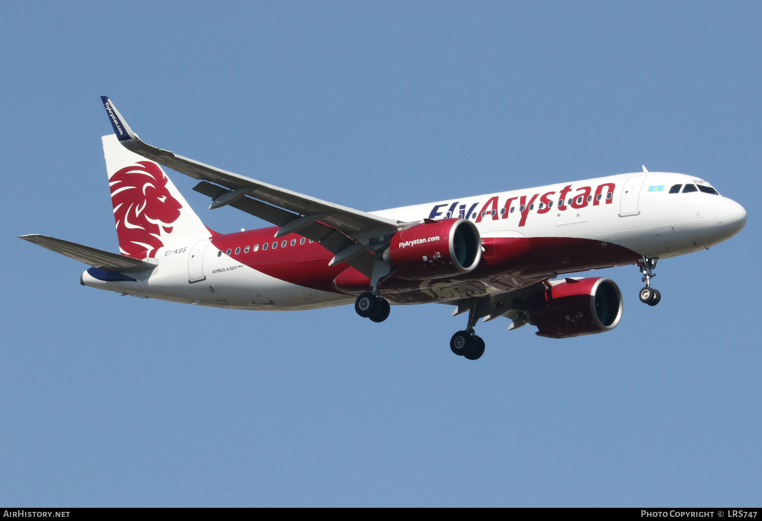 Aircraft Photo of EI-KBS | Airbus A320-271N | FlyArystan | AirHistory.net #588612
