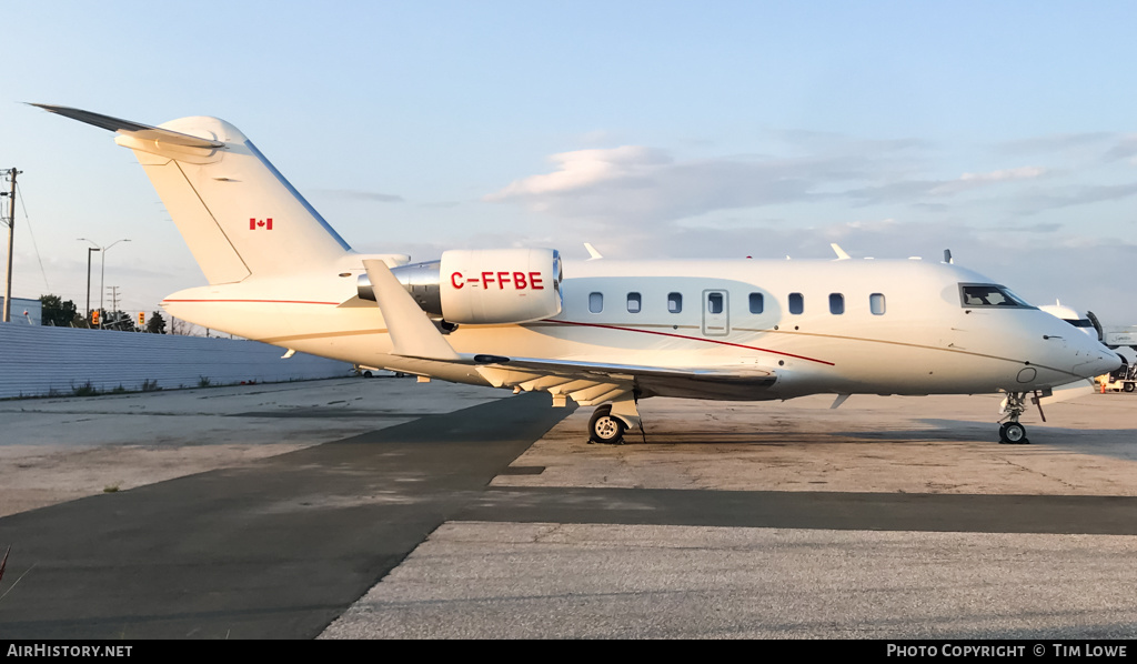 Aircraft Photo of C-FFBE | Bombardier Challenger 650 (CL-600-2B16) | AirHistory.net #588635