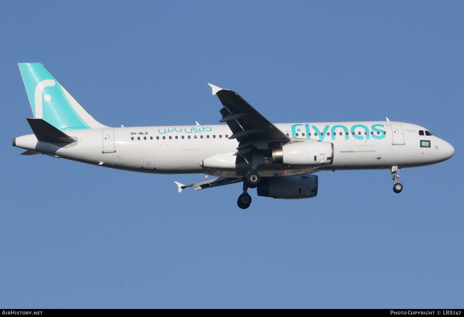Aircraft Photo of 9H-MLB | Airbus A320-232 | Flynas | AirHistory.net #588638