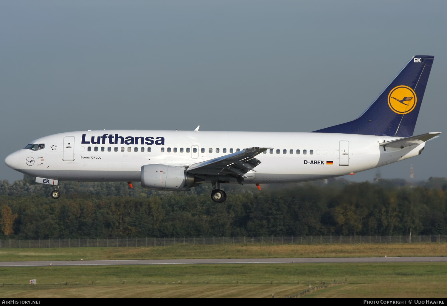 Aircraft Photo of D-ABEK | Boeing 737-330 | Lufthansa | AirHistory.net #588640