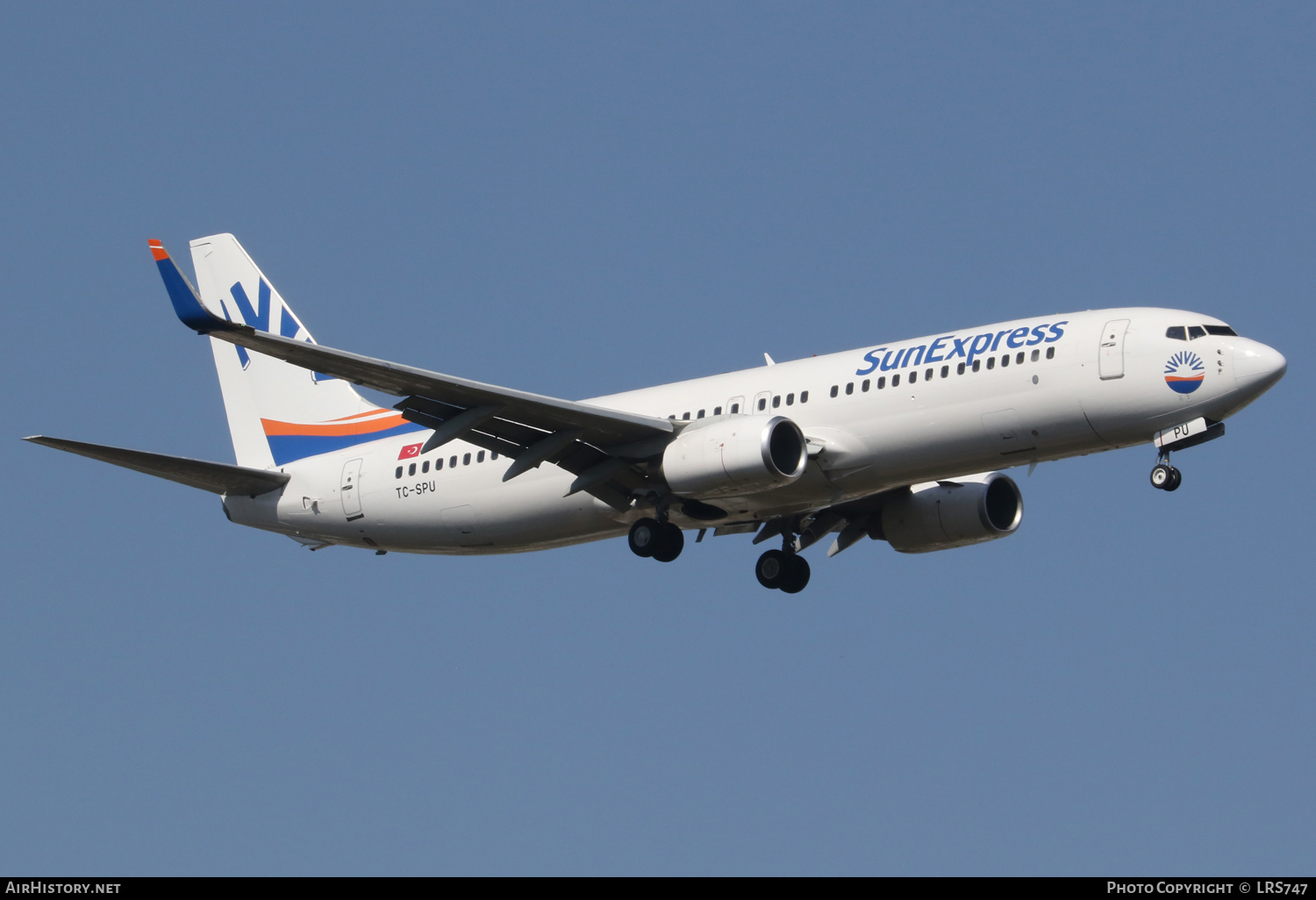 Aircraft Photo of TC-SPU | Boeing 737-8U3 | SunExpress | AirHistory.net #588643