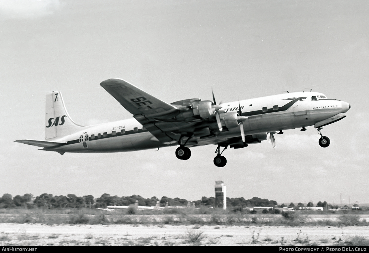 Aircraft Photo of SE-CCA | Douglas DC-7C | Scandinavian Airlines System - SAS | AirHistory.net #588654