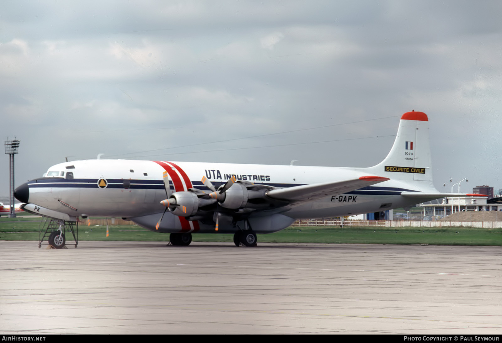 Aircraft Photo of F-GAPK | Douglas DC-6B/AT | UTA Industries | AirHistory.net #588659