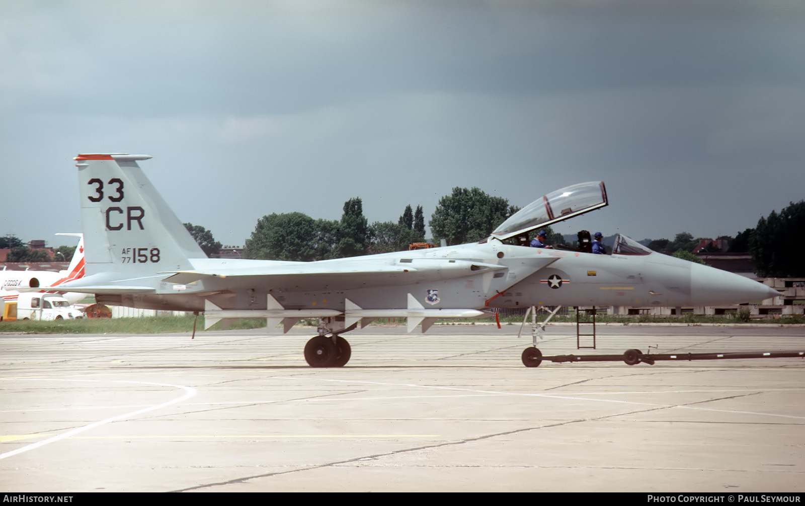 Aircraft Photo of 77-0158 / AF77-158 | McDonnell Douglas F-15B Eagle | USA - Air Force | AirHistory.net #588662