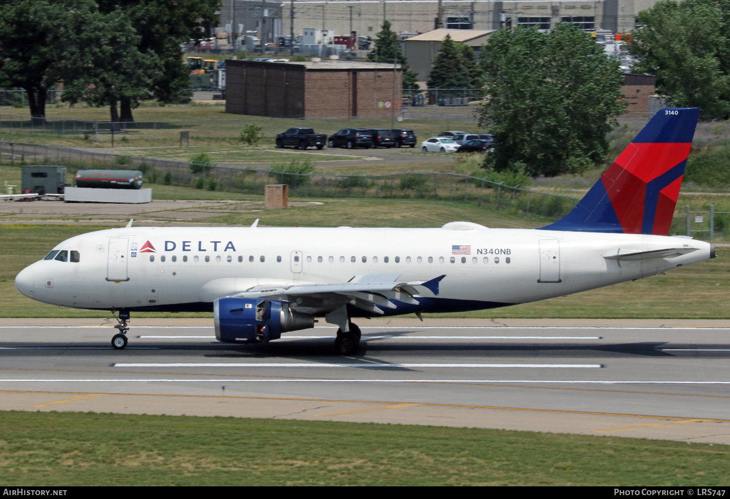 Aircraft Photo of N340NB | Airbus A319-114 | Delta Air Lines | AirHistory.net #588664