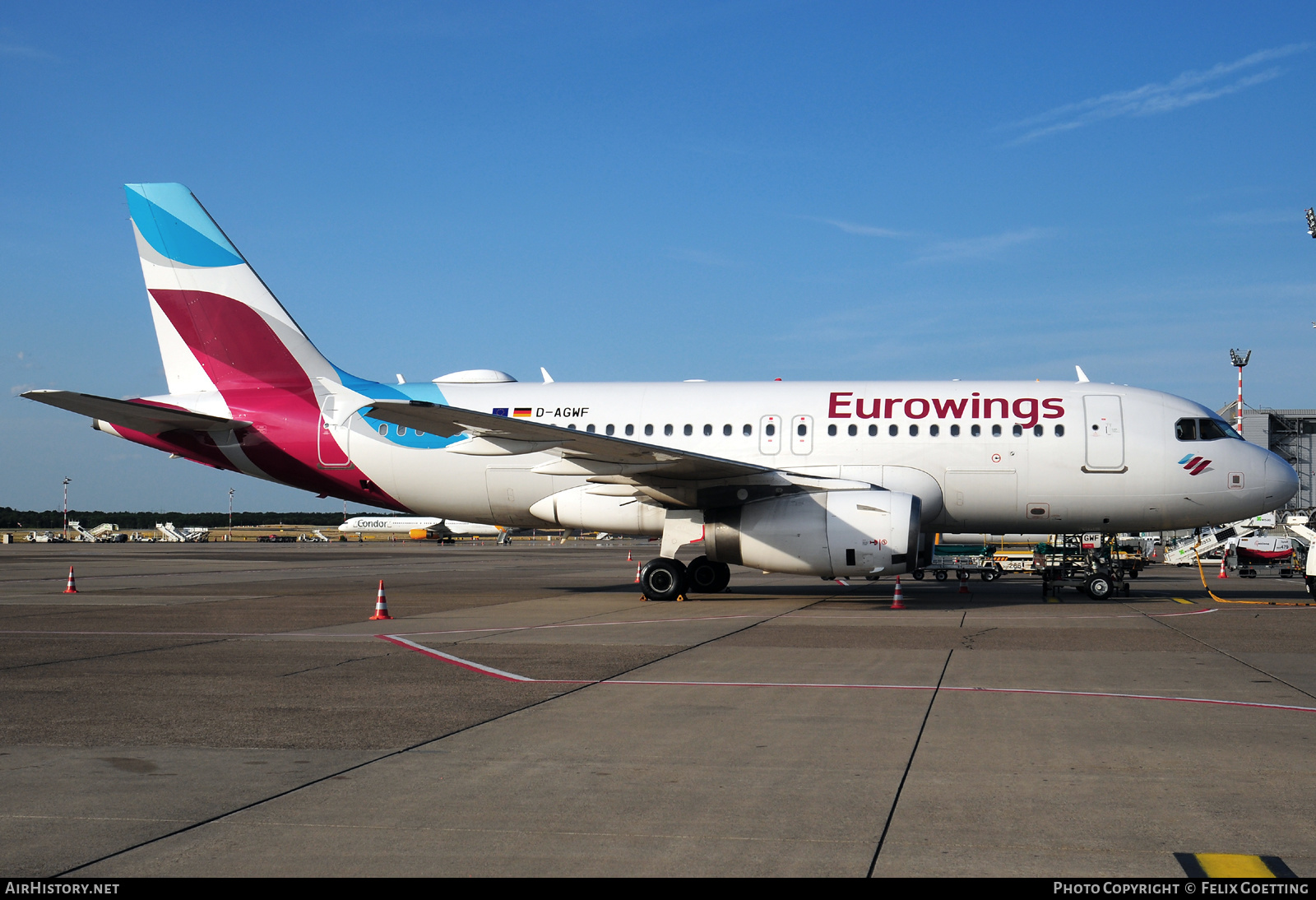 Aircraft Photo of D-AGWF | Airbus A319-132 | Eurowings | AirHistory.net #588679