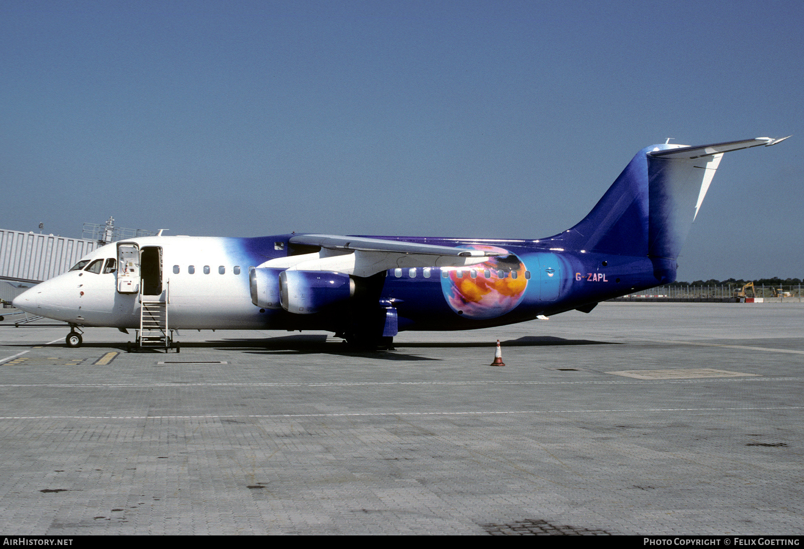 Aircraft Photo of G-ZAPL | British Aerospace BAe-146-200 | Titan Airways | AirHistory.net #588685