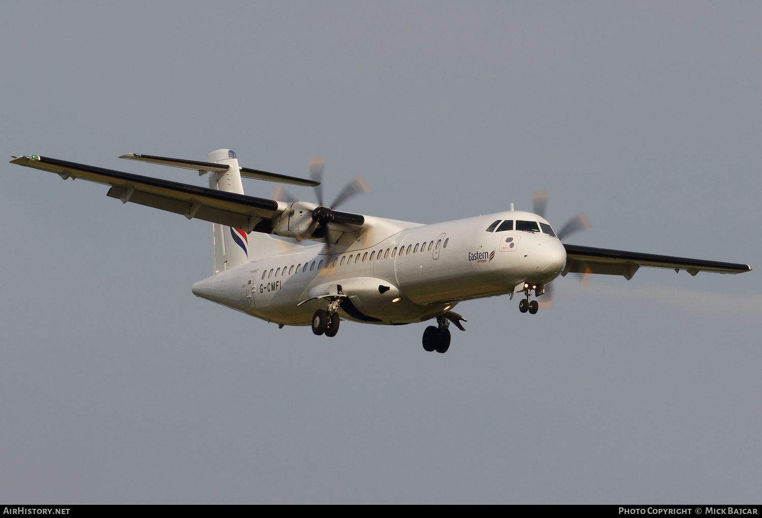 Aircraft Photo of G-CMFI | ATR ATR-72-600 (ATR-72-212A) | Eastern Airways | AirHistory.net #588700
