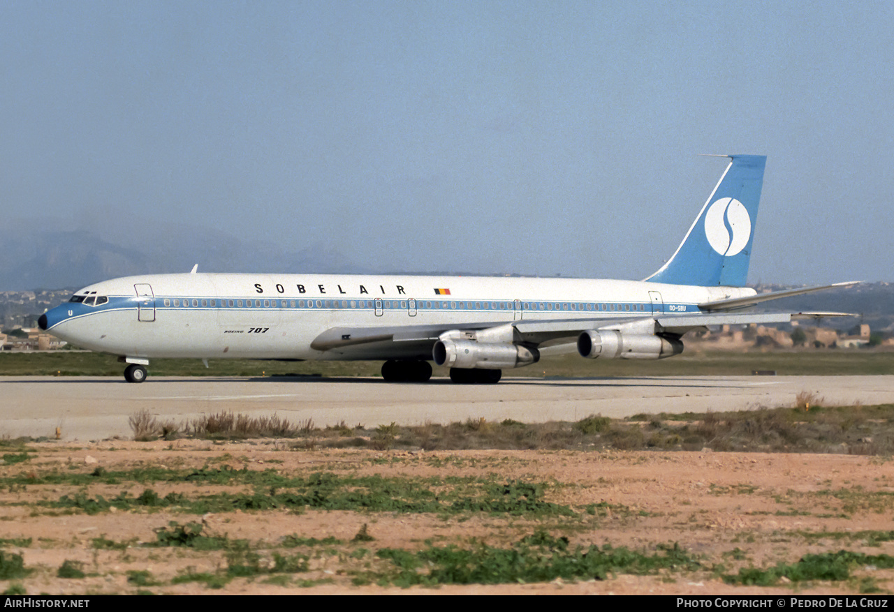 Aircraft Photo of OO-SBU | Boeing 707-373C | Sobelair | AirHistory.net #588712