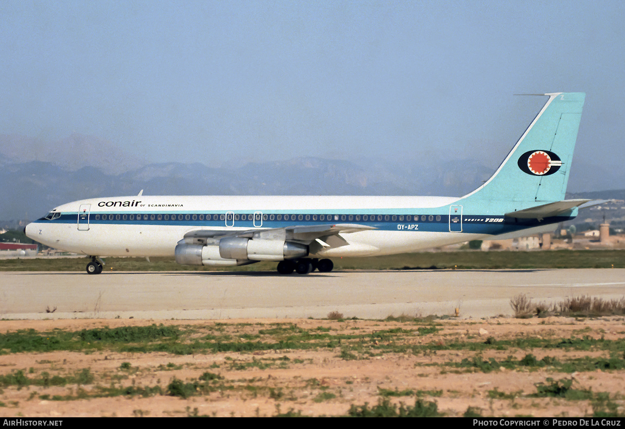 Aircraft Photo of OY-APZ | Boeing 720-051B | Conair of Scandinavia | AirHistory.net #588734