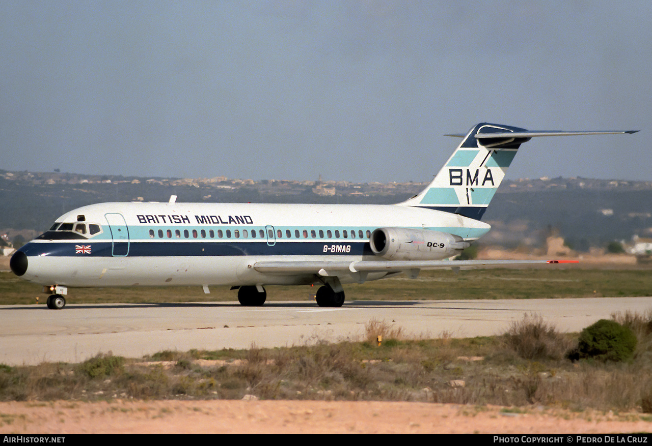 Aircraft Photo of G-BMAG | Douglas DC-9-15 | British Midland Airways - BMA | AirHistory.net #588744