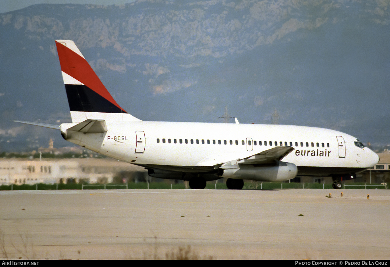 Aircraft Photo of F-GCSL | Boeing 737-222 | Euralair | AirHistory.net #588747