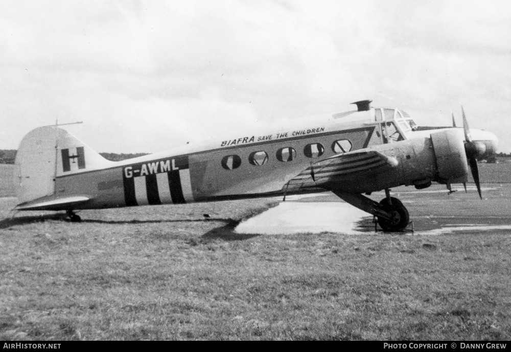 Aircraft Photo of G-AWML | Avro 652 | AirHistory.net #588753