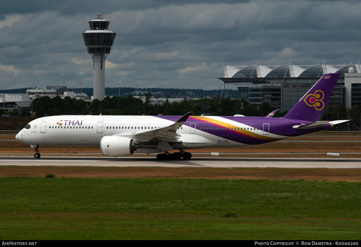 Aircraft Photo of HS-THB | Airbus A350-941 | Thai Airways International | AirHistory.net #588757