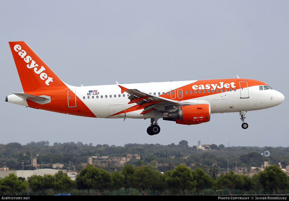 Aircraft Photo of OE-LKF | Airbus A319-111 | EasyJet | AirHistory.net #588788
