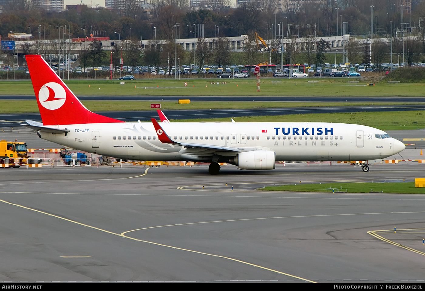Aircraft Photo of TC-JFF | Boeing 737-8F2 | Turkish Airlines | AirHistory.net #588815