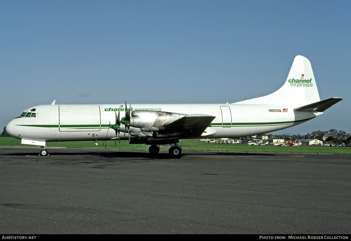 Aircraft Photo of N5539 | Lockheed L-188C(F) Electra | Channel Express | AirHistory.net #588828