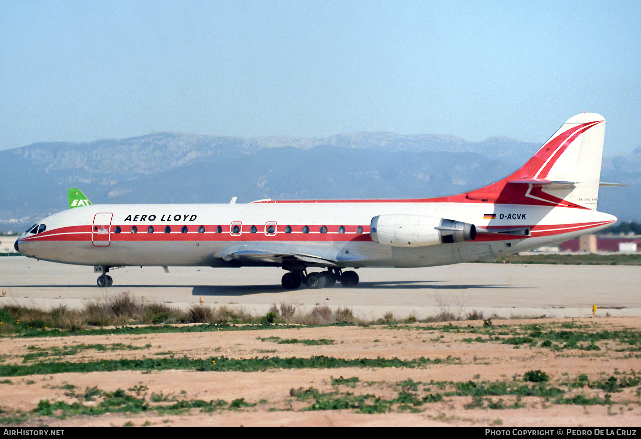 Aircraft Photo of D-ACVK | Sud SE-210 Caravelle 10B1R | Aero Lloyd | AirHistory.net #588831