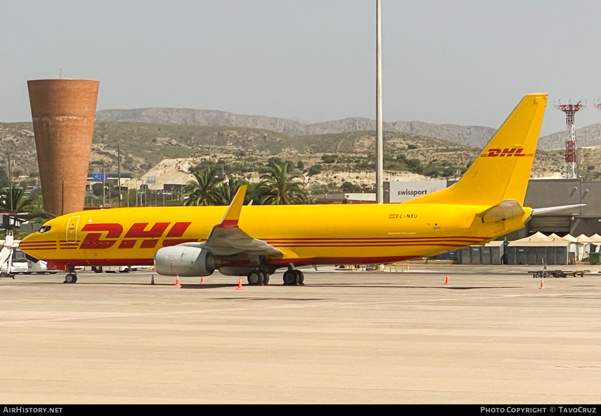 Aircraft Photo of EC-NXU | Boeing 737-883(SF) | DHL International | AirHistory.net #588847