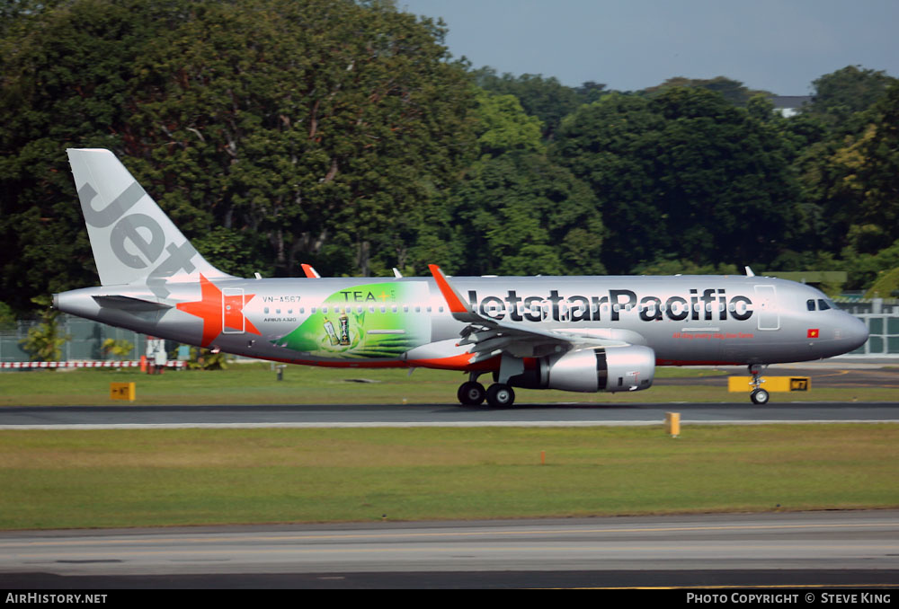 Aircraft Photo of VN-A567 | Airbus A320-232 | Jetstar Pacific Airways | AirHistory.net #588848