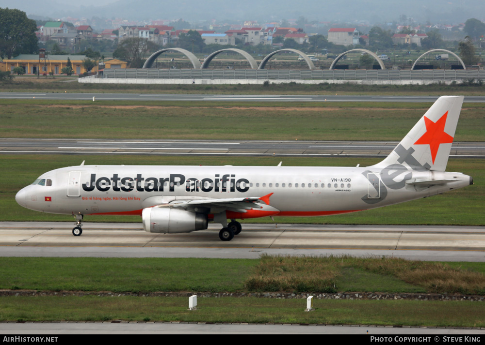 Aircraft Photo of VN-A198 | Airbus A320-232 | Jetstar Pacific Airways | AirHistory.net #588852