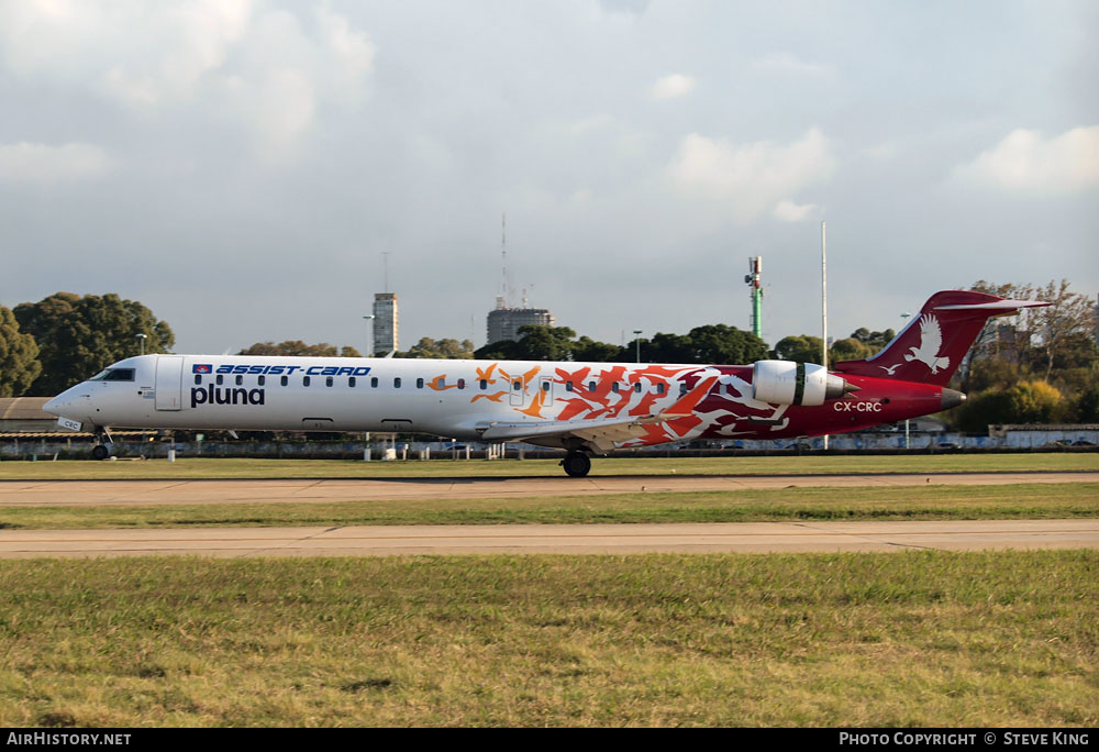 Aircraft Photo of CX-CRC | Bombardier CRJ-900LR (CL-600-2D24) | PLUNA Líneas Aéreas Uruguayas | AirHistory.net #588853