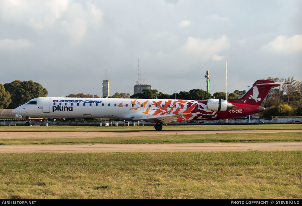 Aircraft Photo of CX-CRC | Bombardier CRJ-900LR (CL-600-2D24) | PLUNA Líneas Aéreas Uruguayas | AirHistory.net #588853