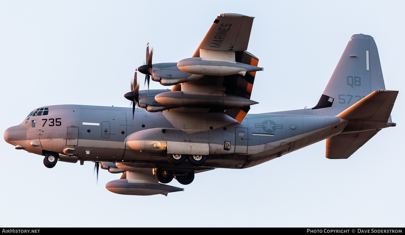 Aircraft Photo of 165735 / 5735 | Lockheed Martin KC-130J Hercules | USA - Marines | AirHistory.net #588873