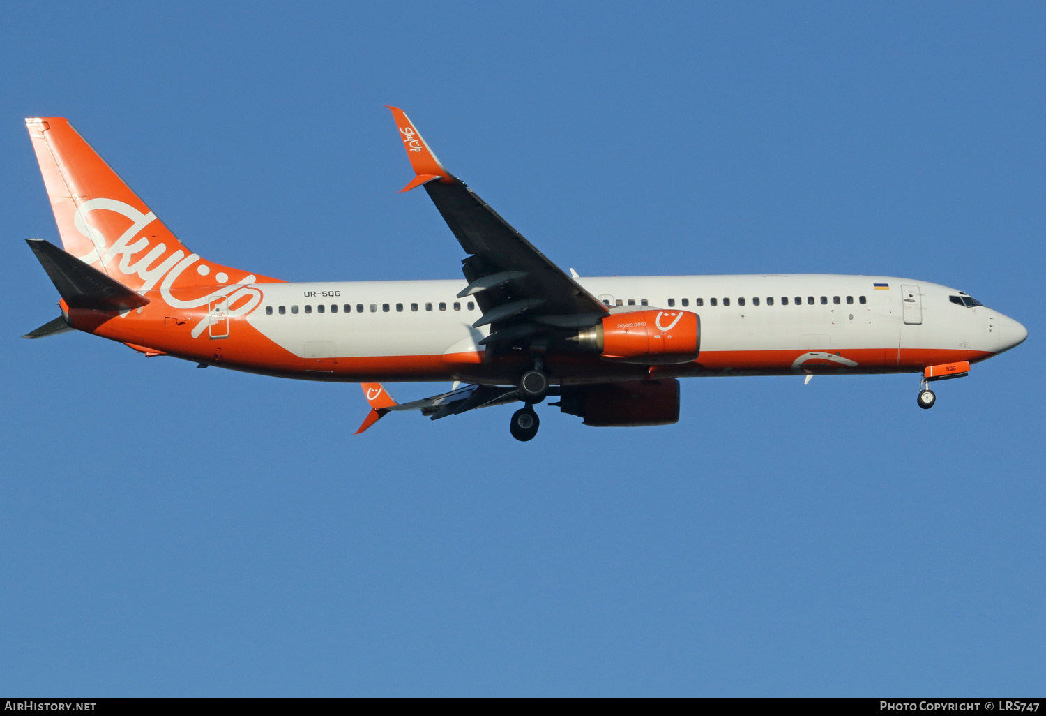 Aircraft Photo of UR-SQG | Boeing 737-8Z0 | SkyUp Airlines | AirHistory.net #588882