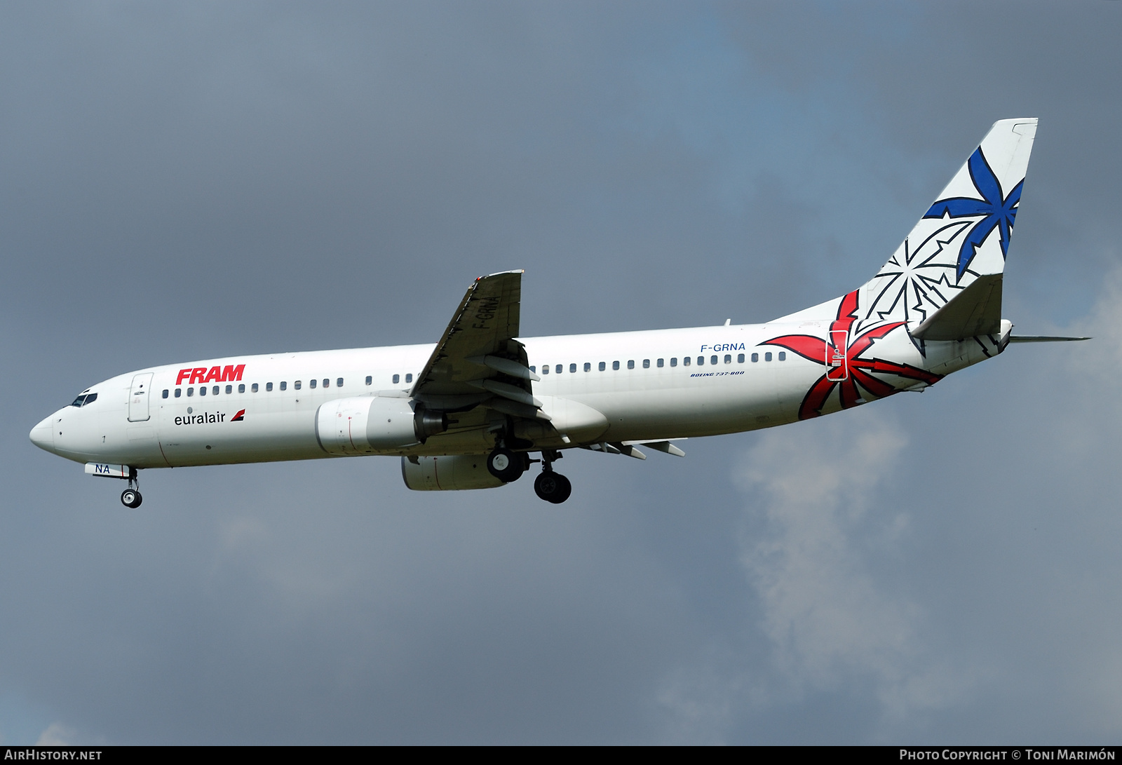 Aircraft Photo of F-GRNA | Boeing 737-85F | Euralair | AirHistory.net #588886