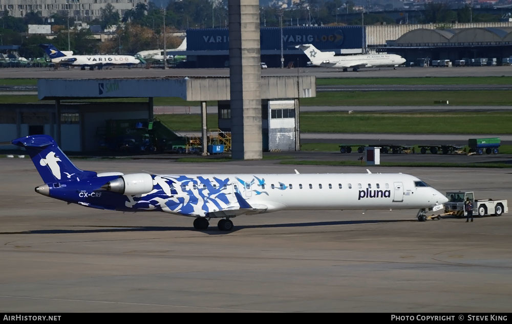 Aircraft Photo of CX-CRF | Bombardier CRJ-900 NG (CL-600-2D24) | PLUNA Líneas Aéreas Uruguayas | AirHistory.net #588889