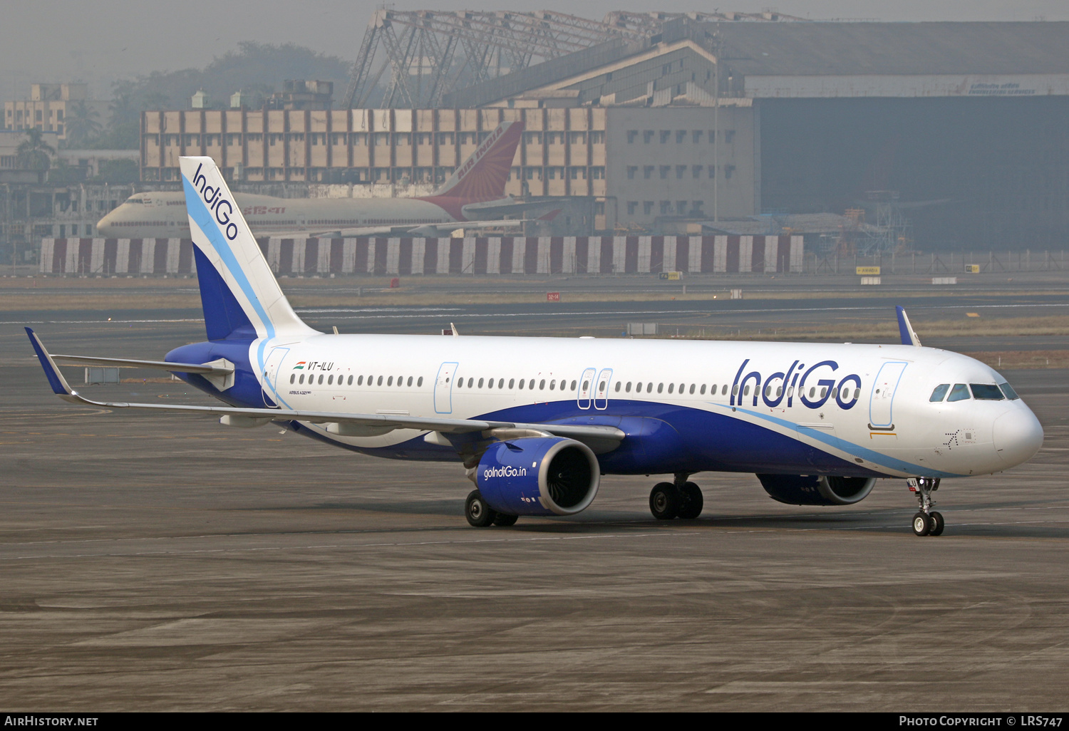 Aircraft Photo of VT-ILU | Airbus A321-252NX | IndiGo | AirHistory.net #588906