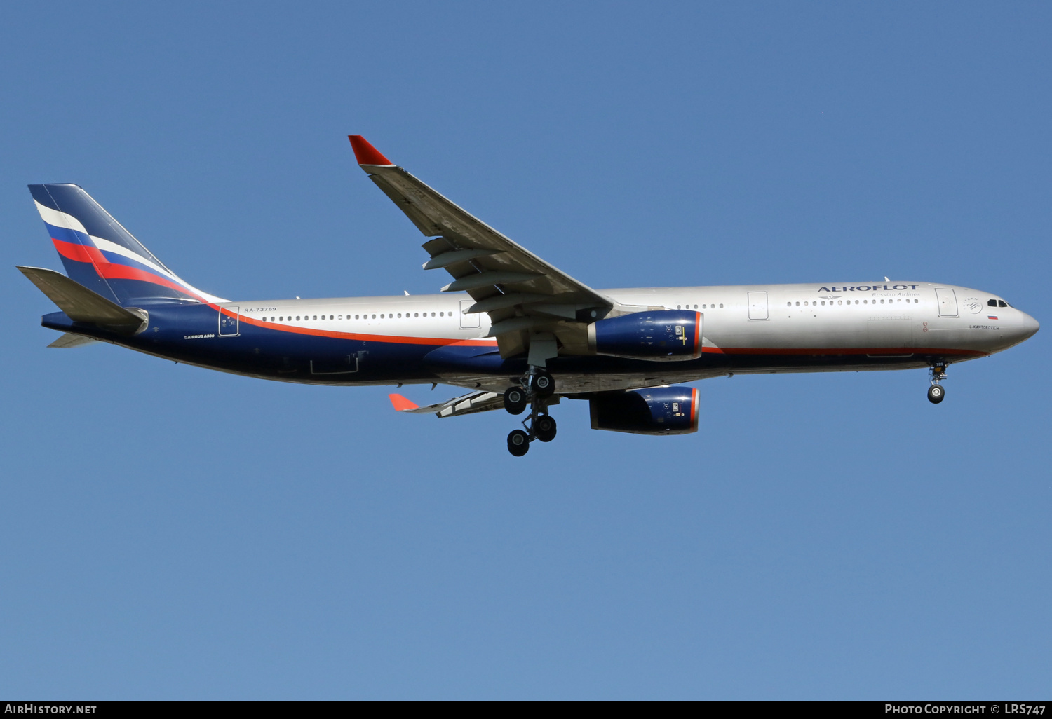 Aircraft Photo of RA-73789 | Airbus A330-343 | Aeroflot - Russian Airlines | AirHistory.net #588911