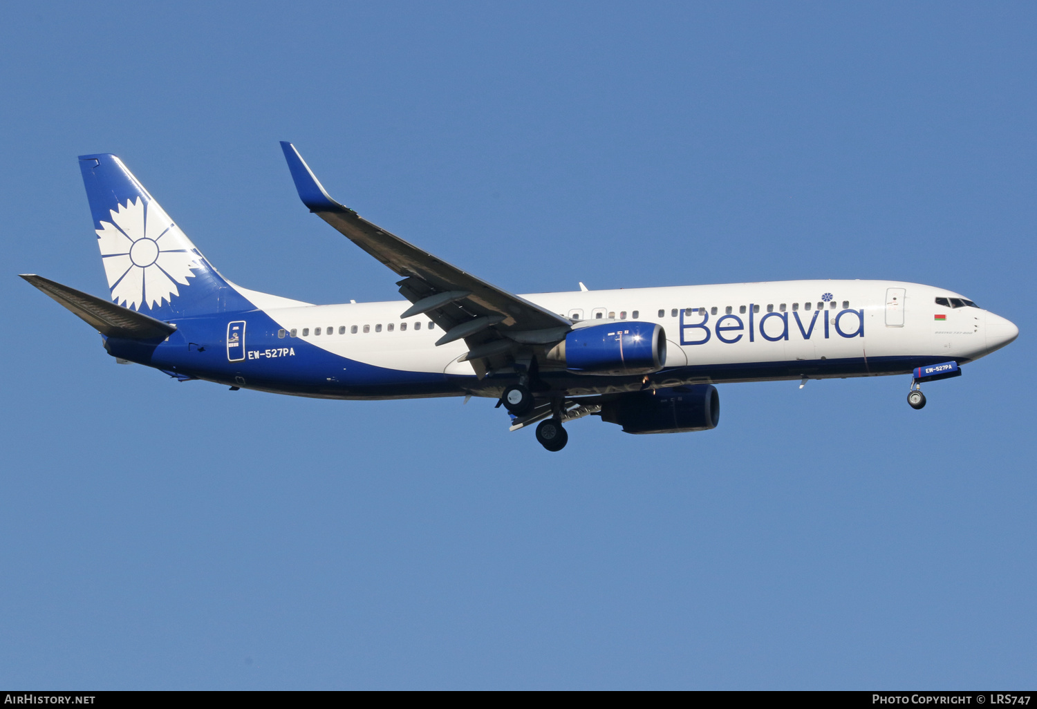 Aircraft Photo of EW-527PA | Boeing 737-82R | Belavia | AirHistory.net #588919