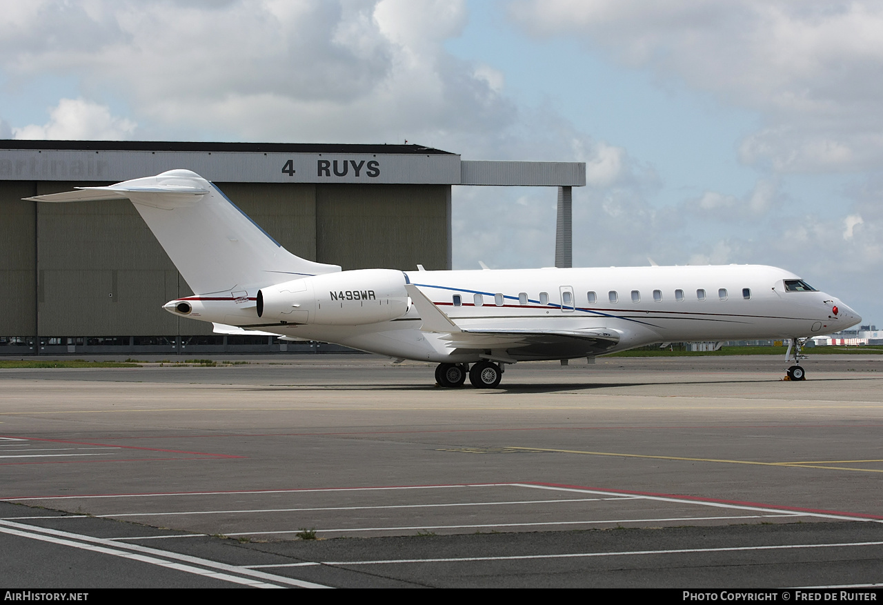 Aircraft Photo of N499WR | Bombardier Global 5000 (BD-700-1A11) | AirHistory.net #588920