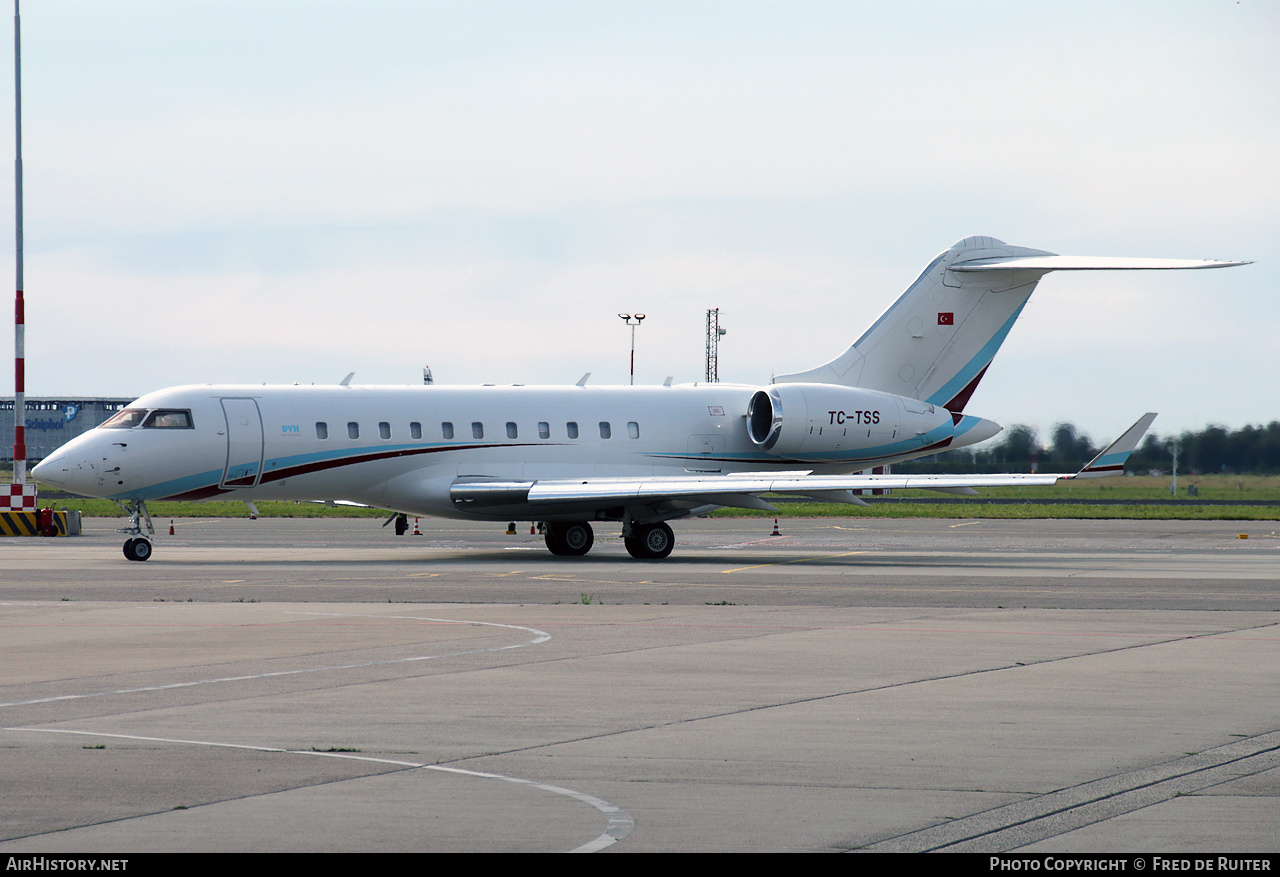 Aircraft Photo of TC-TSS | Bombardier Global 5000 (BD-700-1A11) | AirHistory.net #588924