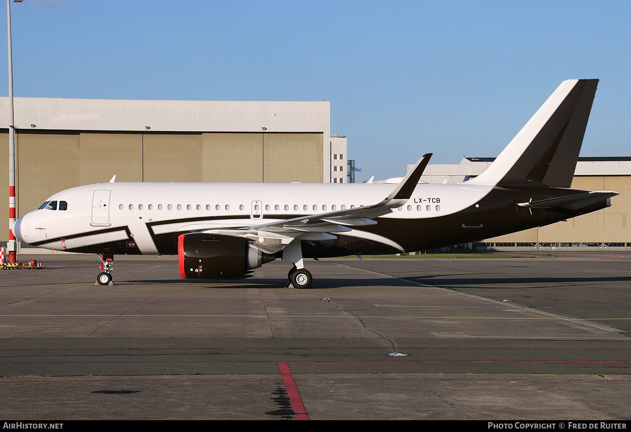 Aircraft Photo of LX-TCB | Airbus A319-153NCJ | AirHistory.net #588928