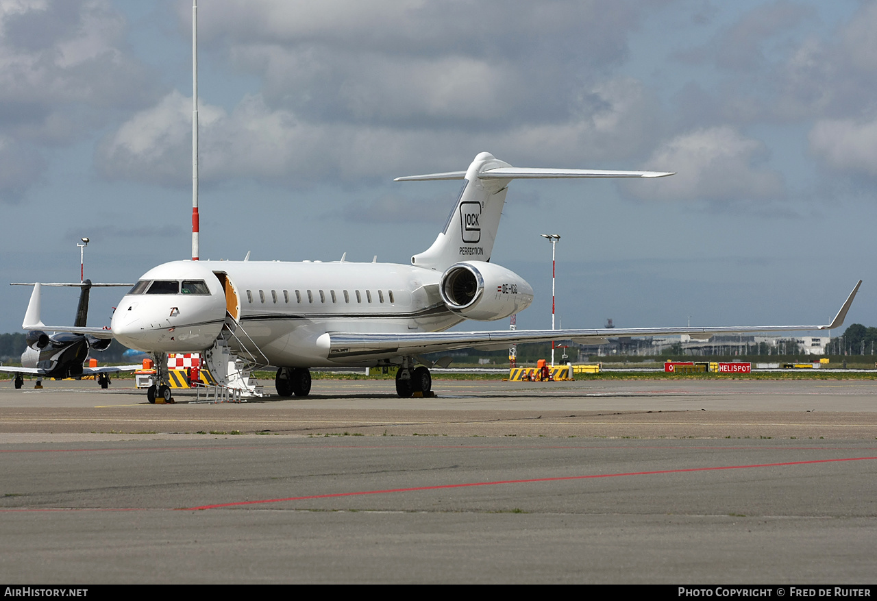 Aircraft Photo of OE-IGG | Bombardier Global Express XRS (BD-700-1A10) | Glock Aviation | AirHistory.net #588937