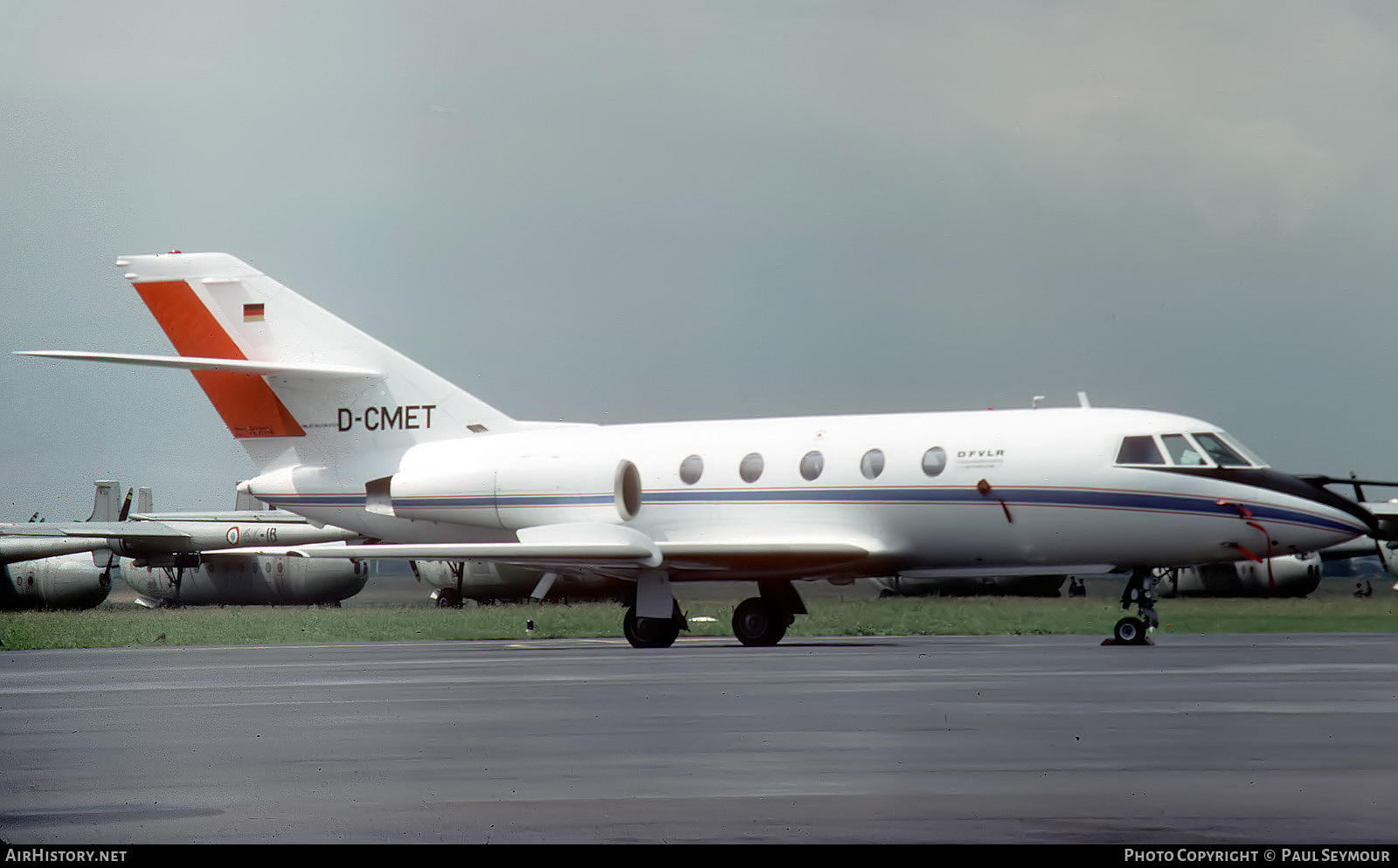 Aircraft Photo of D-CMET | Dassault Falcon 20ECM | DFVLR - Deutsche Forschungs- und Versuchsanstalt für Luft- und Raumfahrt | AirHistory.net #588950