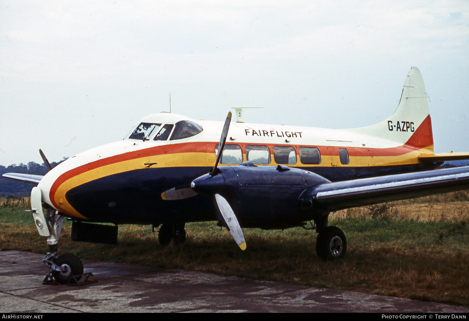 Aircraft Photo of G-AZPG | De Havilland D.H. 104 Dove 5 | Fairflight Charters | AirHistory.net #588960