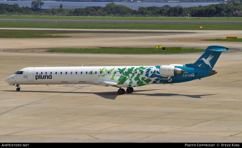 Aircraft Photo of CX-CRB | Bombardier CRJ-900 (CL-600-2D24) | PLUNA Líneas Aéreas Uruguayas | AirHistory.net #588962