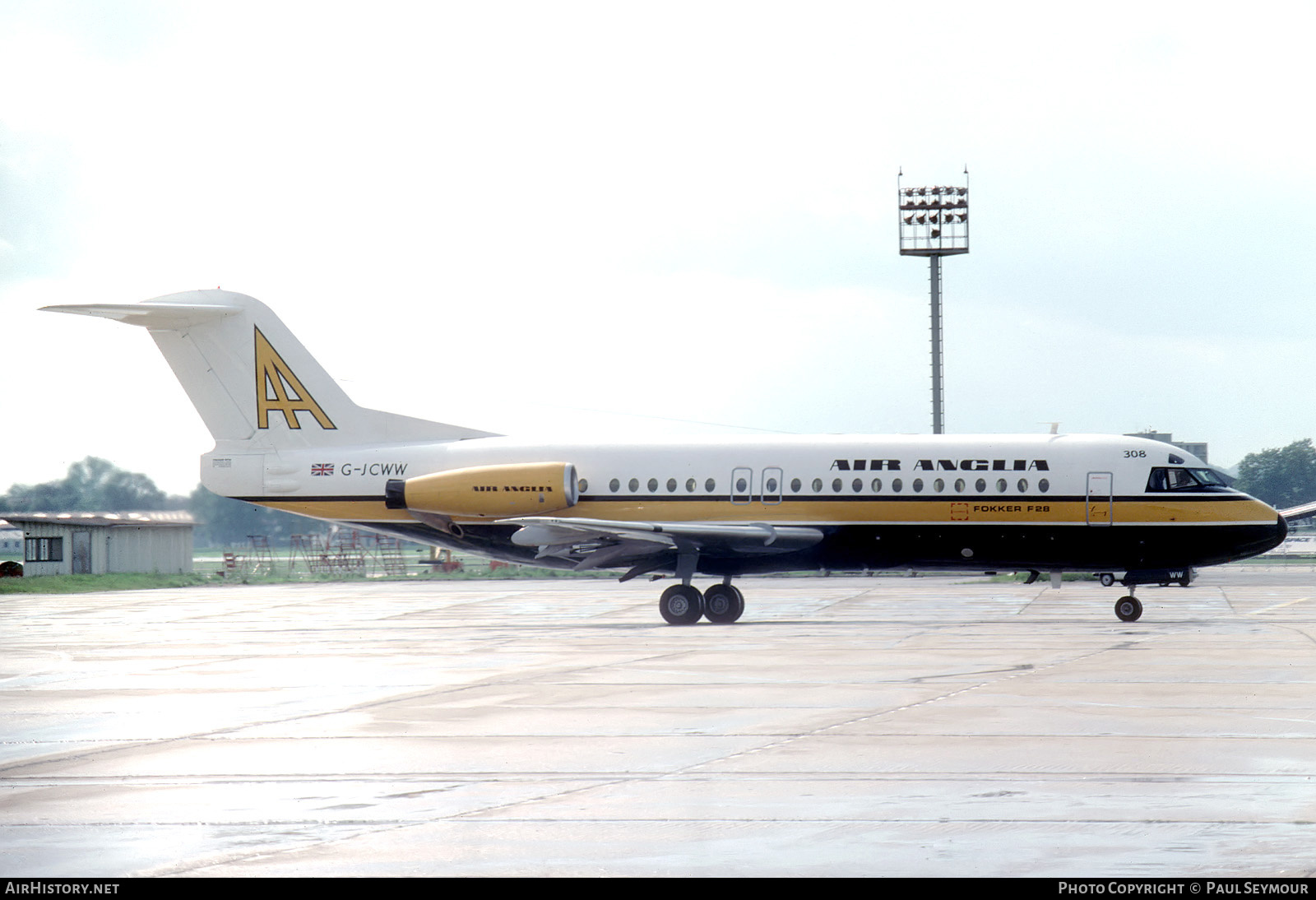 Aircraft Photo of G-JCWW | Fokker F28-4000 Fellowship | Air Anglia | AirHistory.net #588970