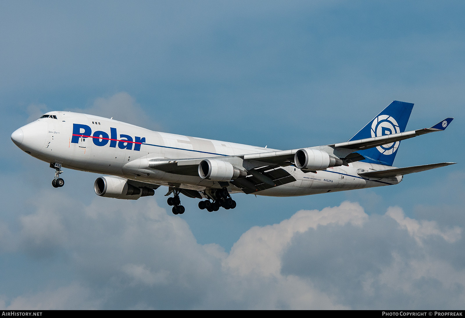 Aircraft Photo of N452PA | Boeing 747-46NF/SCD | Polar Air Cargo | AirHistory.net #588989