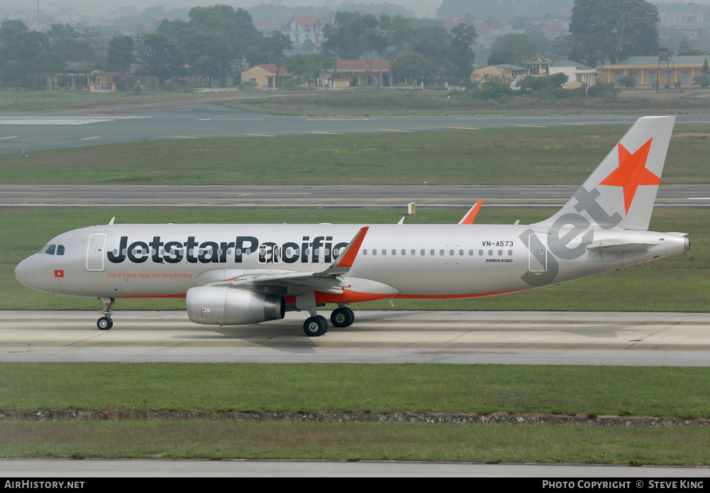 Aircraft Photo of VN-A573 | Airbus A320-232 | Jetstar Pacific Airways | AirHistory.net #589012