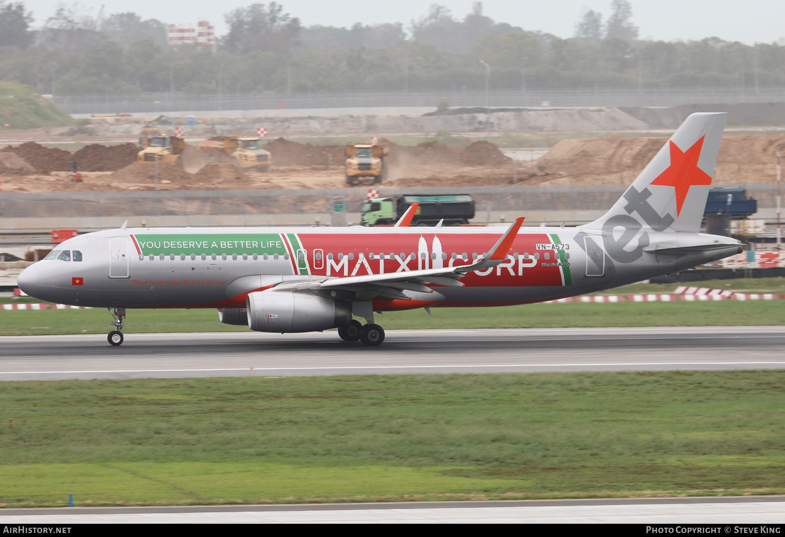 Aircraft Photo of VN-A573 | Airbus A320-232 | Jetstar Pacific Airways | AirHistory.net #589013
