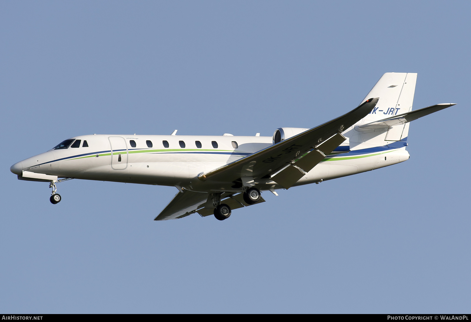 Aircraft Photo of OK-JRT | Cessna 680 Citation Sovereign+ | Smartwings | AirHistory.net #589031