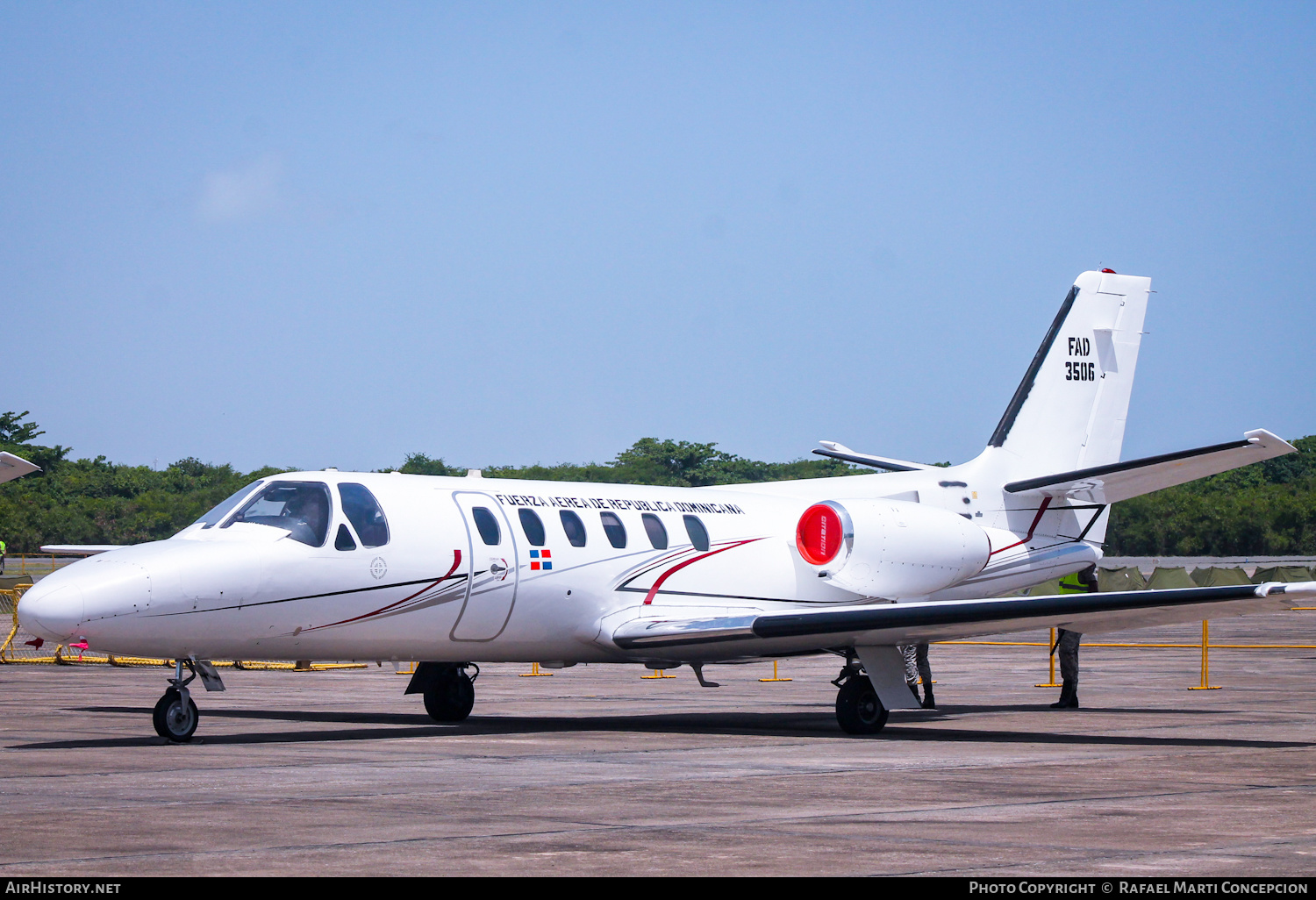 Aircraft Photo of 3506 / FAD 3506 | Cessna 550 Citation Bravo | Dominican Republic - Air Force | AirHistory.net #589033